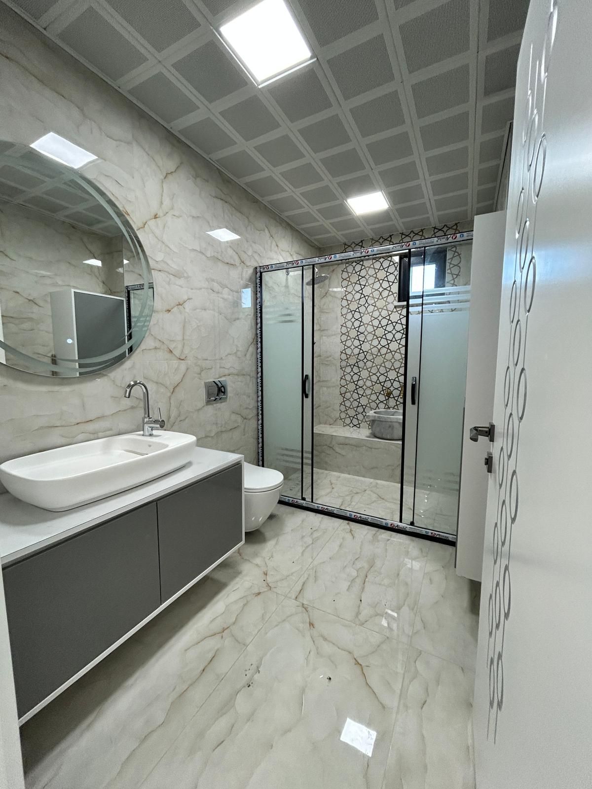 H�BER EMLAK�TAN SATILIK FULL YAPILI SIFIR V�LLA